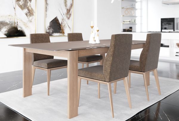 Extendable Dining Room Tables, Dining Room Sets With Expandable Table Dimensions