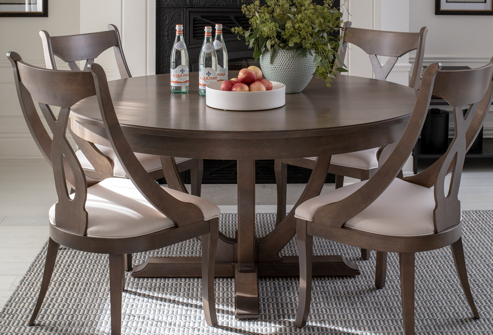 Kingston round dining table set.