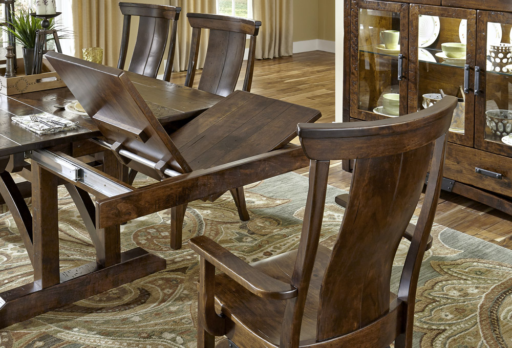 1963 square extension leaf kitchen table