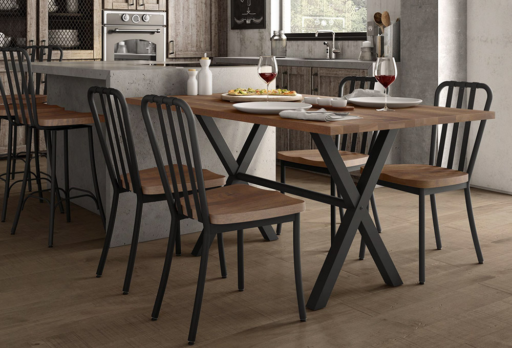 Aaron Dining Table Set Rectangle, Aaron Dining Room Chairs