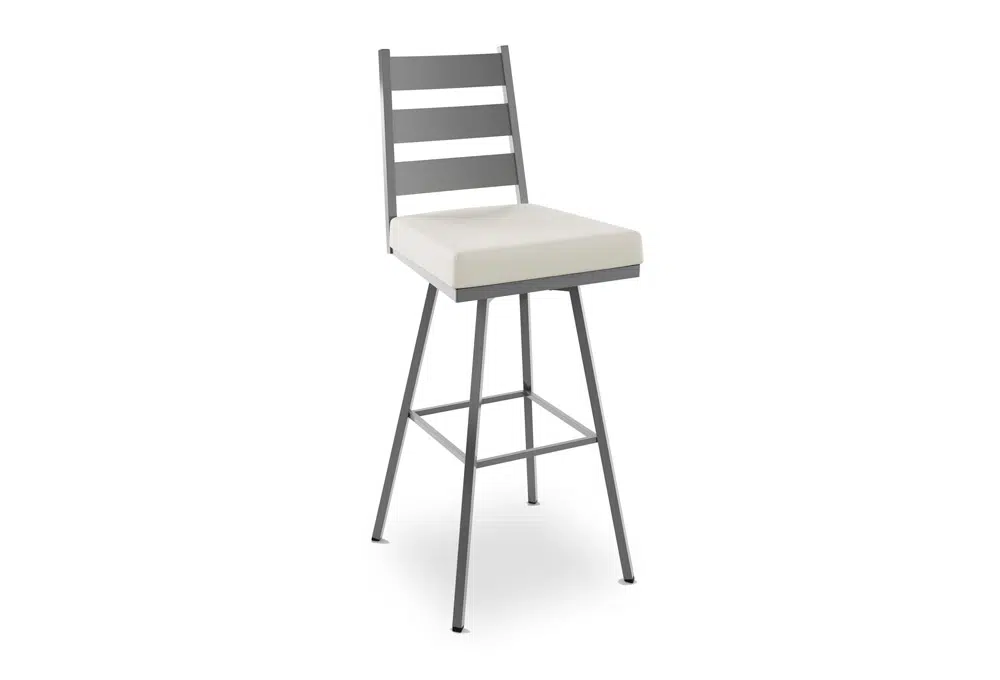 Kennedy Swivel Bar Stool With Back Casual Dining Bar Stools