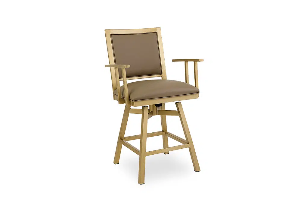 Swivel tilt bar hotsell stools with arms