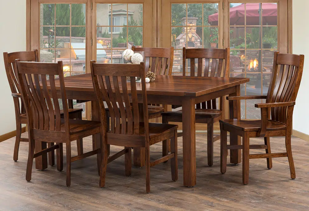 Brooks Extension Wood Table Set