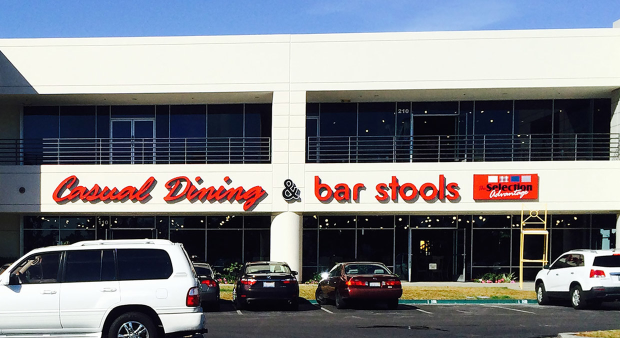 Virtual Furniture Shopping at Casual Dining & Barstools Store