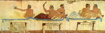 ancient greek dining