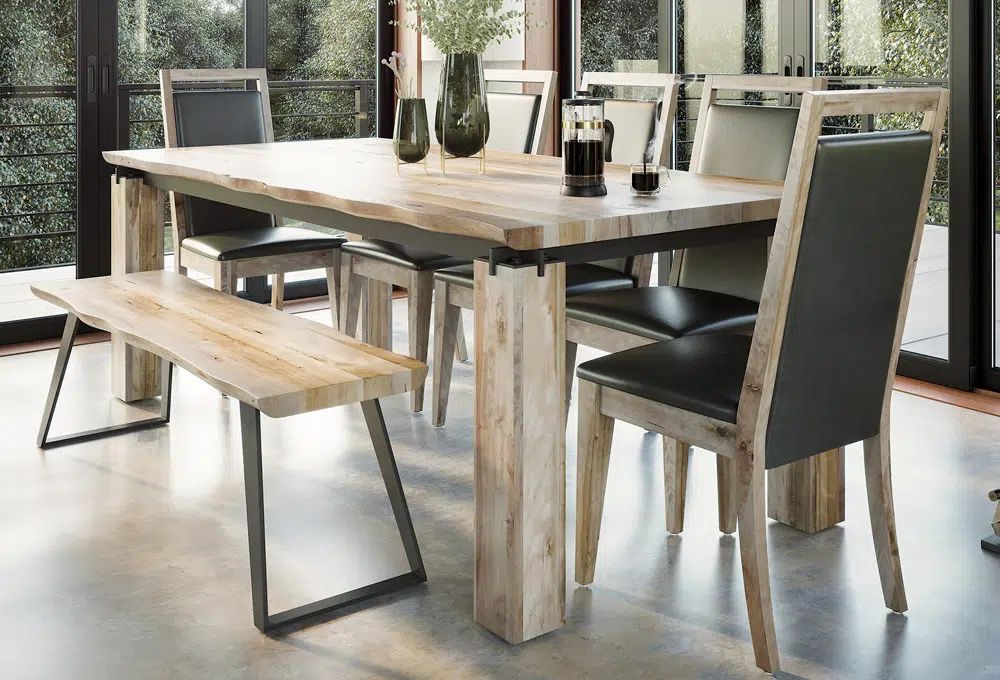 Milo Live Edge Wood Table in San Diego and San Marcos